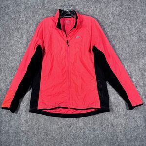 Sugoi Womens Cycling Jacket XL Slim Fit Red Neon RS Zap Outdoor